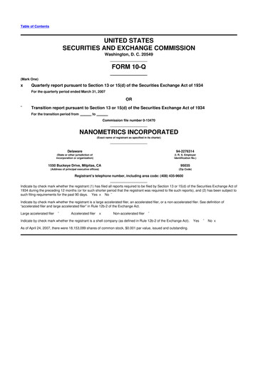 Thumbnail Onto Innovation 10-Q Quarterly Report FY 