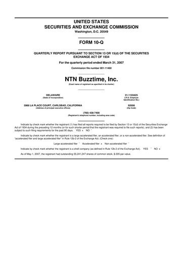 Thumbnail Eterna Therapeutics 10-Q Quarterly Report FY 