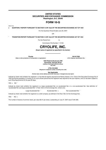 Thumbnail Artivion 10-Q Quarterly Report FY 