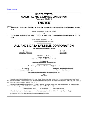 Thumbnail Bread Financial 10-Q Quarterly Report FY 