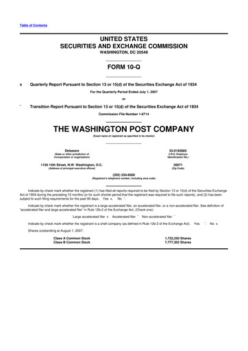 Thumbnail Graham Holdings 10-Q Quarterly Report FY 