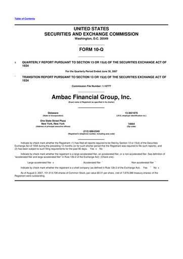 Thumbnail Octave Specialty Group 10-Q Quarterly Report FY 