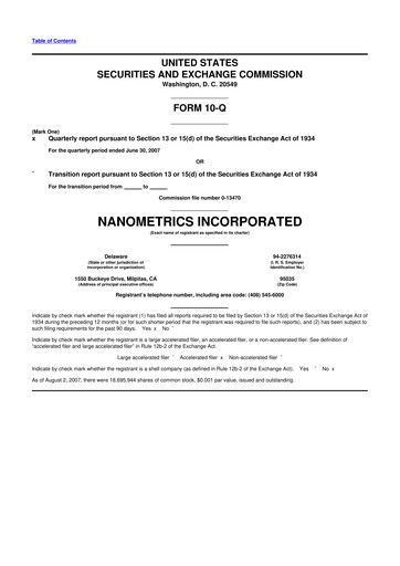Thumbnail Onto Innovation 10-Q Quarterly Report FY 