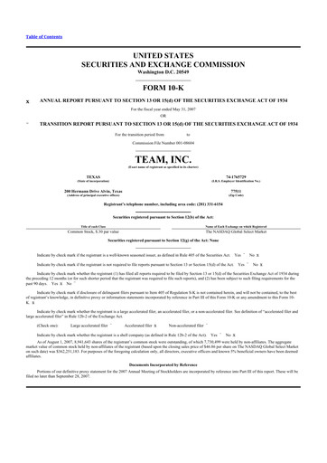 Thumbnail Team Inc 10-K Annual Report 