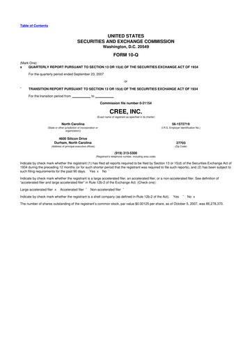 Thumbnail Wolfspeed 10-Q Quarterly Report FY 