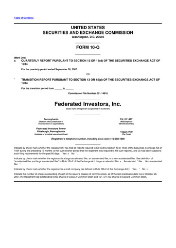 Thumbnail Federated Hermes
 10-Q Quarterly Report FY 