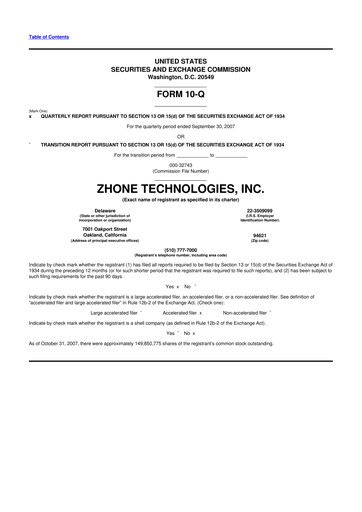 Miniature DZS Inc 10-Q Rapport trimestriel  
