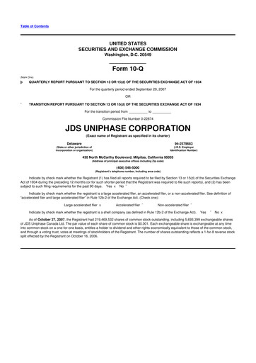 Thumbnail VIAVI Solutions
 10-Q Quarterly Report FY 