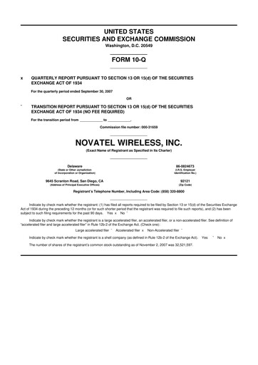 Vorschaubild Inseego 10-Q Quartalsbericht  