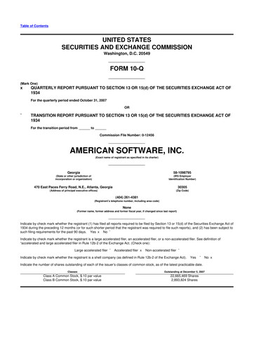 Thumbnail Logility Supply Chain Solutions 10-Q Quarterly Report FY 