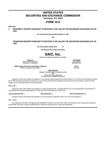 Thumbnail Leidos 10-Q Quarterly Report FY 