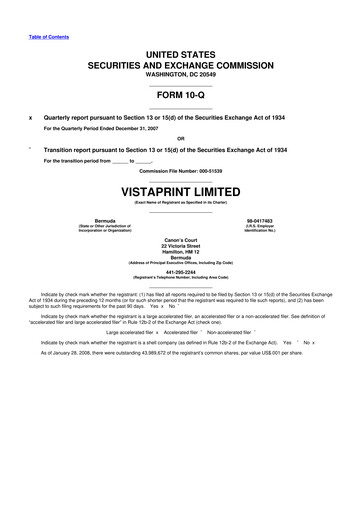 Thumbnail Cimpress 10-Q Quarterly Report FY 