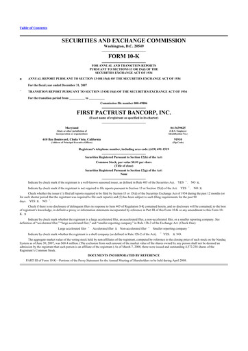 Vorschaubild Banc of California 10-K Jahresbericht 