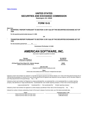 Thumbnail Logility Supply Chain Solutions 10-Q Quarterly Report FY 