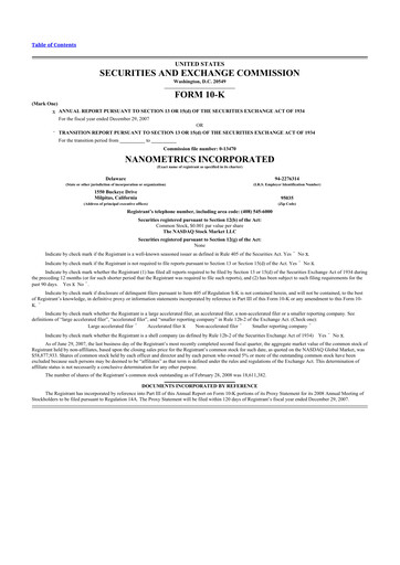 Thumbnail Onto Innovation 10-K Annual Report 