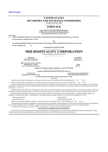 Thumbnail Sotherly Hotels 10-K Annual Report 