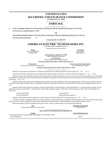 Thumbnail Stabilis Solutions 10-K Annual Report 