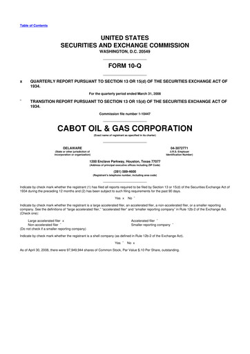 Vorschaubild Coterra Energy 10-Q Quartalsbericht  