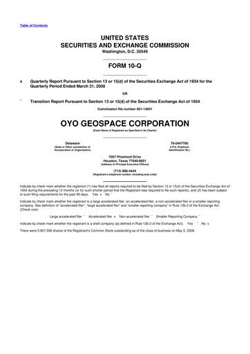 Thumbnail Geospace Technologies
 10-Q Quarterly Report FY 