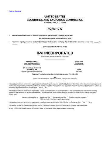 Vorschaubild Coherent Corp. 10-Q Quartalsbericht  