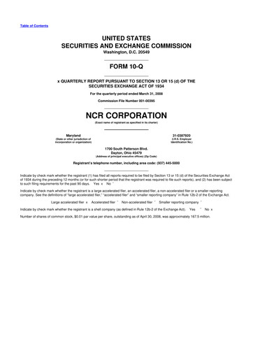 Vorschaubild NCR Voyix Corporation 10-Q Quartalsbericht  