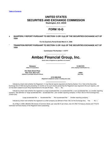 Thumbnail Octave Specialty Group 10-Q Quarterly Report FY 
