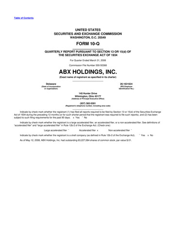 Thumbnail Air Transport Services Group 10-Q Quarterly Report FY 