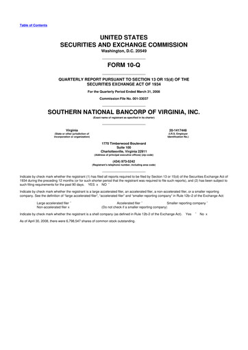 Vorschaubild Primis Financial 10-Q Quartalsbericht  