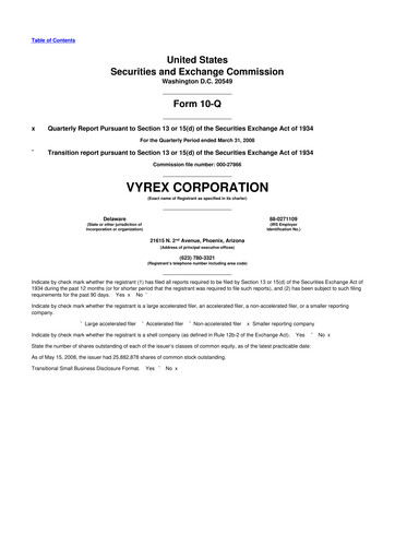 Miniature 374Water 10-Q Rapport trimestriel  