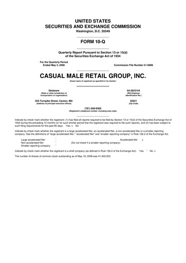 Vorschaubild Destination XL 10-Q Quartalsbericht  