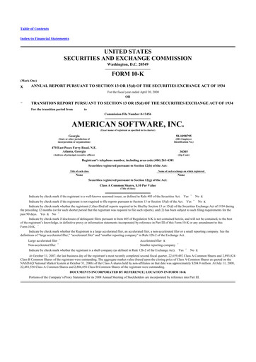 Thumbnail Logility Supply Chain Solutions 10-K Annual Report 