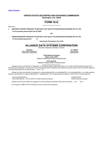 Thumbnail Bread Financial 10-Q Quarterly Report FY 