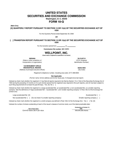 Thumbnail Elevance Health 10-Q Quarterly Report FY 