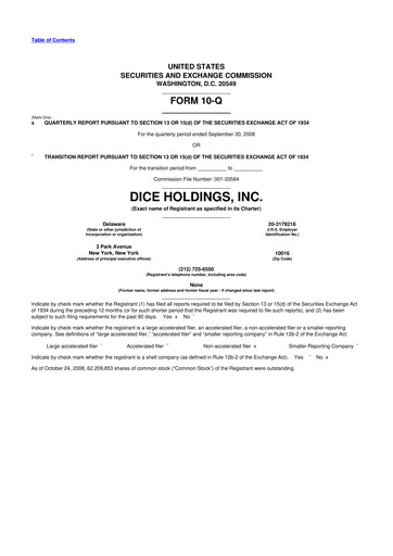 Thumbnail DHI Group 10-Q Quarterly Report FY 