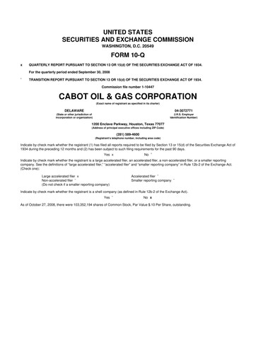 Vorschaubild Coterra Energy 10-Q Quartalsbericht  