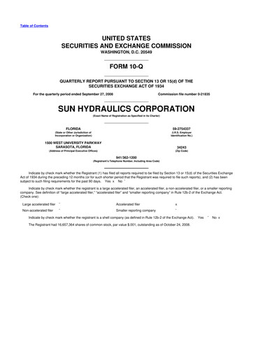 Thumbnail Helios Technologies 10-Q Quarterly Report FY 