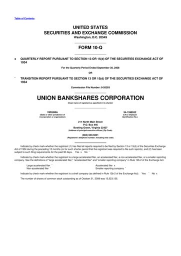 Vorschaubild Atlantic Union Bankshares 10-Q Quartalsbericht  
