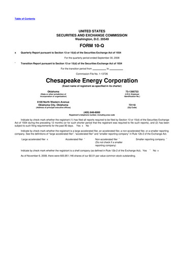 Miniature Expand Energy 10-Q Rapport trimestriel  