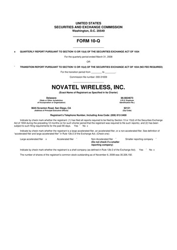 Vorschaubild Inseego 10-Q Quartalsbericht  