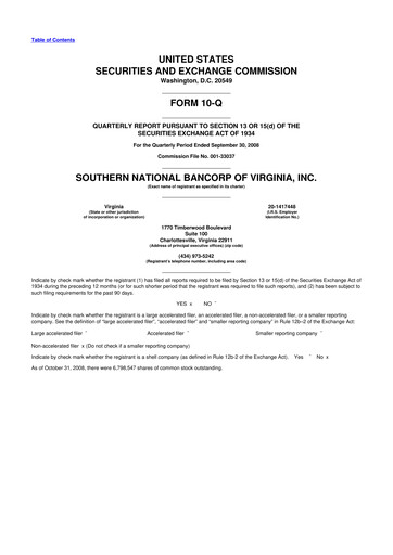 Vorschaubild Primis Financial 10-Q Quartalsbericht  