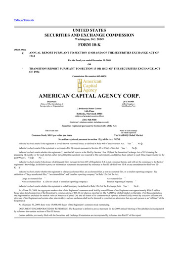 Thumbnail AGNC Investment 10-K Annual Report 