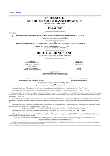 Thumbnail DHI Group 10-K Annual Report 