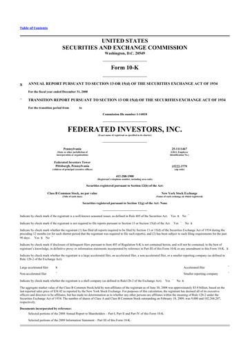 Thumbnail Federated Hermes
 10-K Annual Report 