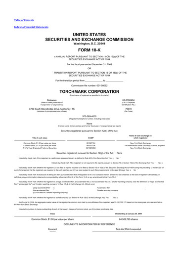Vorschaubild Globe Life
 10-K Jahresbericht 