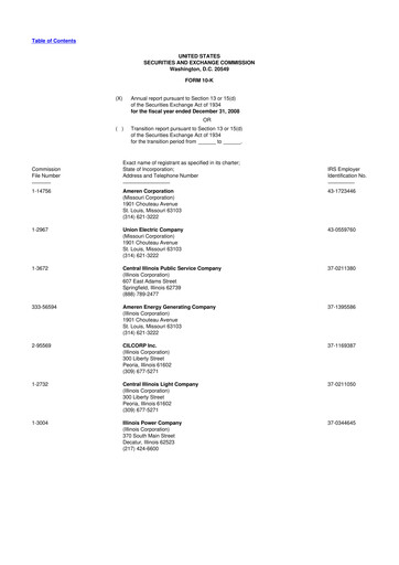 Thumbnail Ameren
 10-K Annual Report 
