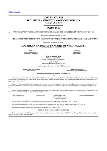 Thumbnail Primis Financial 10-K Annual Report 