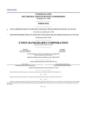 Vorschaubild Atlantic Union Bankshares 10-K Jahresbericht 