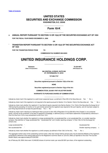 Thumbnail American Coastal Insurance Corporation 10-K Annual Report 