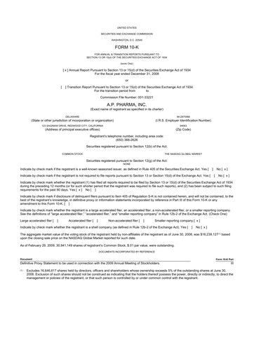 Thumbnail Heron Therapeutics 10-K Annual Report 