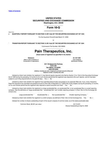Thumbnail Cassava Sciences
 10-Q Quarterly Report FY 